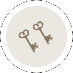 Auberge Communale La Clef d'Or, Puget Pierre Logo