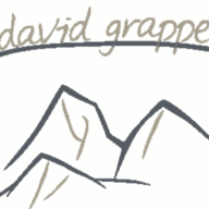 Café-Restaurant du Mont-Blanc, David Grappe Logo