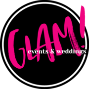 GLAM! Events & Weddings by Saskia Di Luzio-Baumann Logo