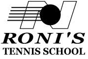Roni's Tennis School Ronald Blunier Logo