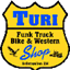 Turi Funk Truck Bike & Western Shop R. Garofalo Logo