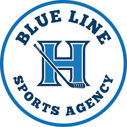 Blue Line Sports Agency, titulaire Herren Logo