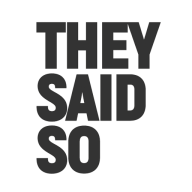 THEY SAID SO - Association suisse pour l'éducation et la pensée critique Logo
